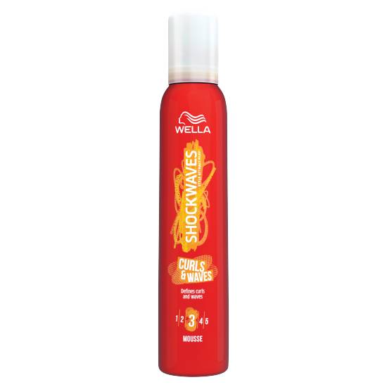 Wella Shockwaves Curls & Waves Mousse