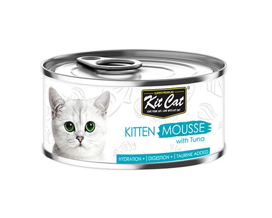 【Kit Cat】貓罐-鮪魚慕斯(幼貓)80g#20665869