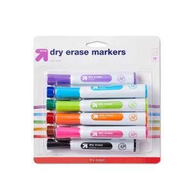 up&up Chisel Tip Dry Erase Markers, Multicolor (10 ct)