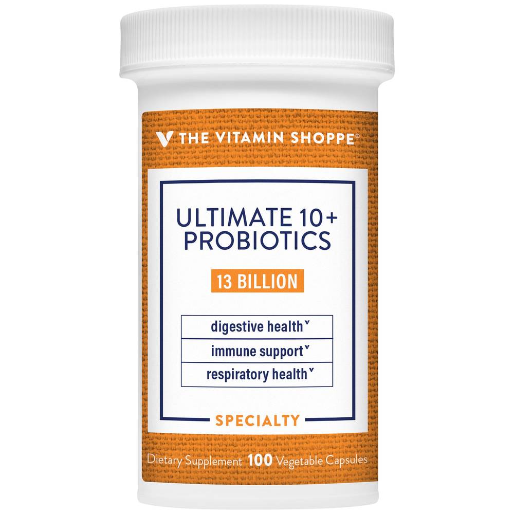 The Vitamin Shoppe Ultimate 10+ Probiotic 13 Billion (100 ct)