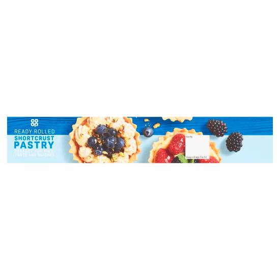 Co-Op Ready Rolled Shortcrust Pastry 375g