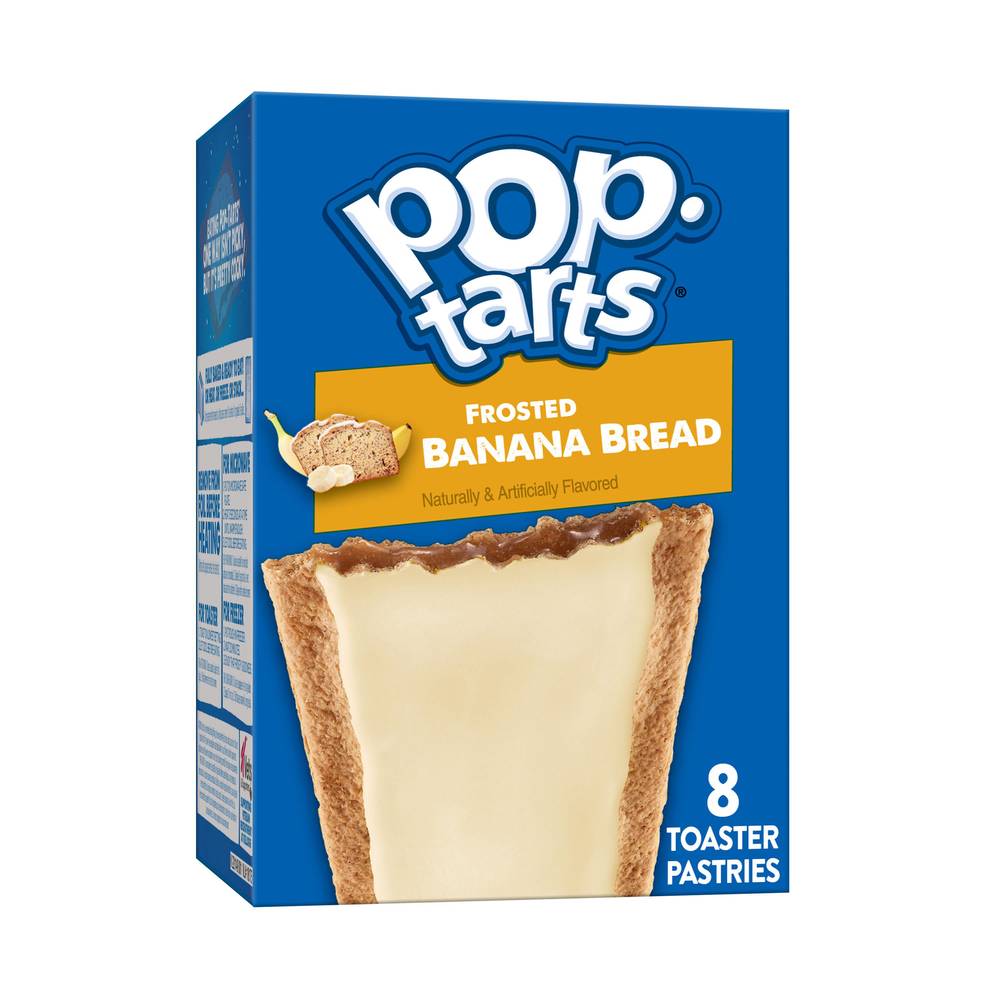 Pop-Tarts Frosted Banana Bread Toaster Pastries (8 ct)