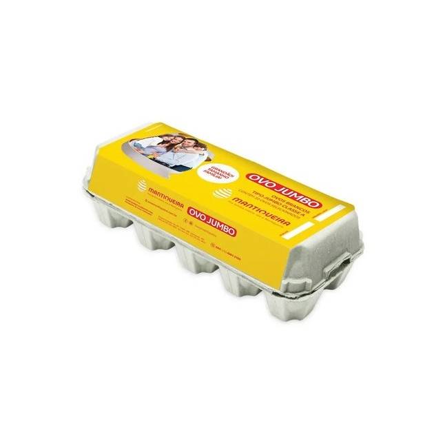 Mantiqueira ovos jumbo tipo branco (10 un)