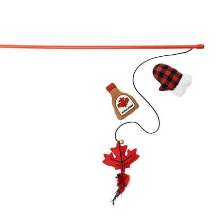 One Paw Maple Syrup Interactive and Stress Relief Cat Toy Set