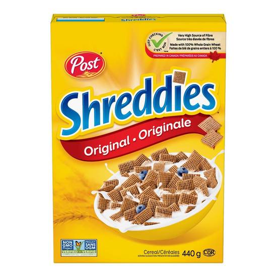 Post · Shreddies original cereal - Originales
