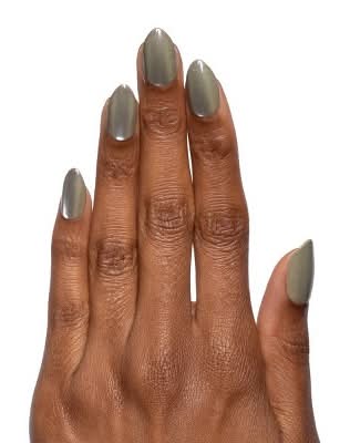 Olive & June Press-On Fake Nails Sage Velvet With Almond Shape, Medium (42 ct)