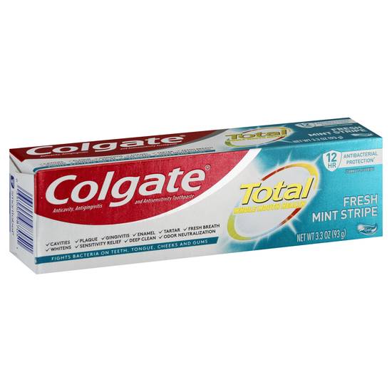 Colgate Total Whole Mouth Health Toothpaste Fresh Mint Stripe