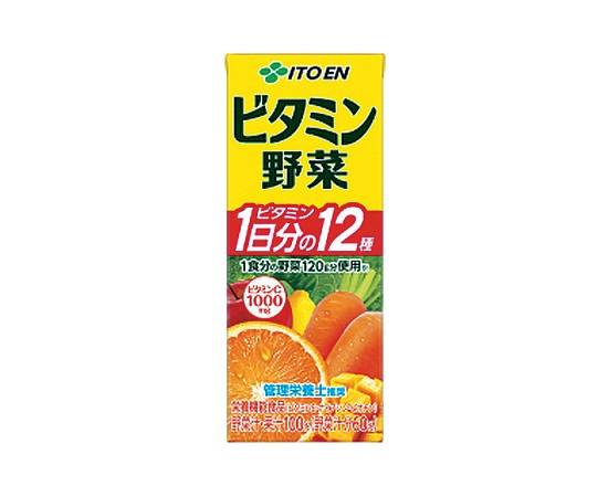 【チルド飲料】◎●伊藤園 ビタミン野菜 200ml