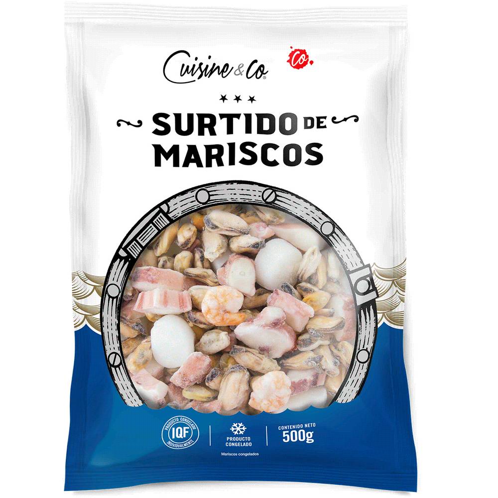 Cuisine & co surtido de mariscos (500 g)