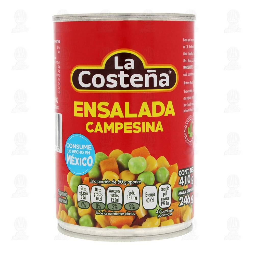 La Costeña · Ensalada de verduras campesina (410 g)