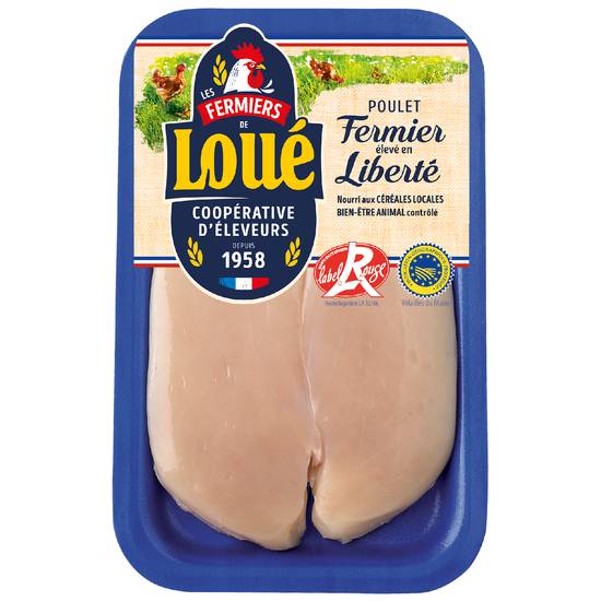Loue - Filets de poulet fermier