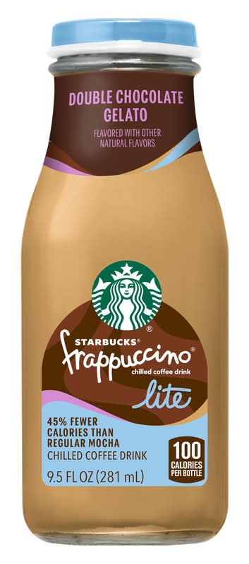Starbucks Frappuccino Lite Double Chocolate Gelato 9.5oz