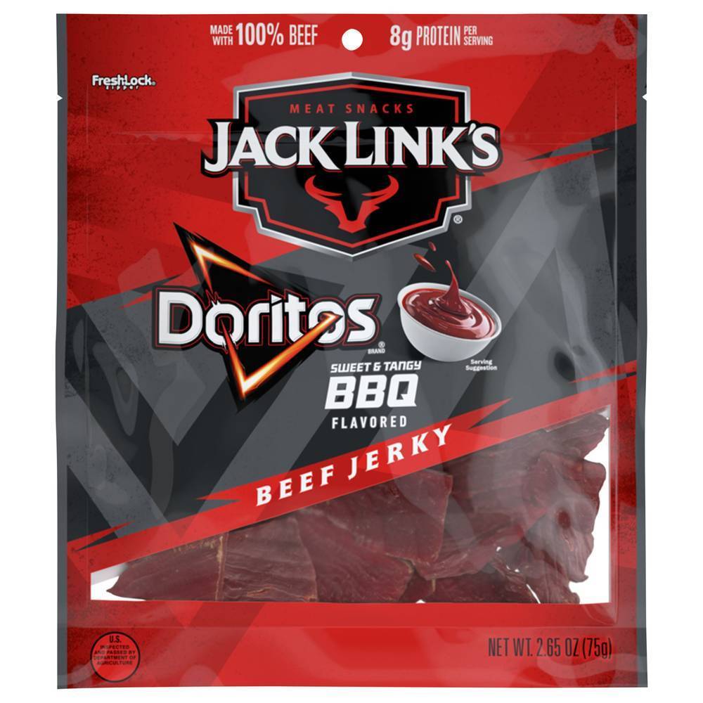 Jack Link's Doritos Beef Jerky, Sweet & Tangy Bbq (2.65 oz)