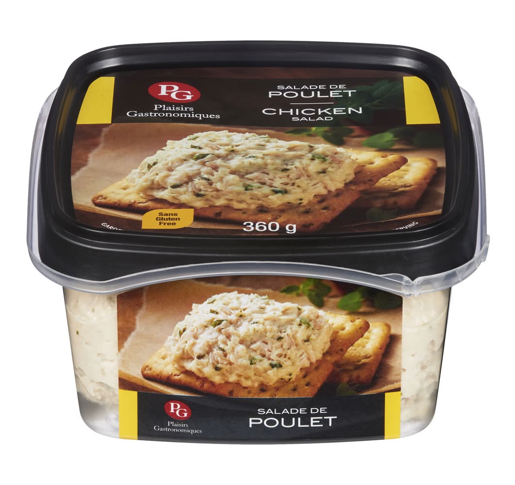 Plaisirs gastronomiques salade de poulet - chicken salad