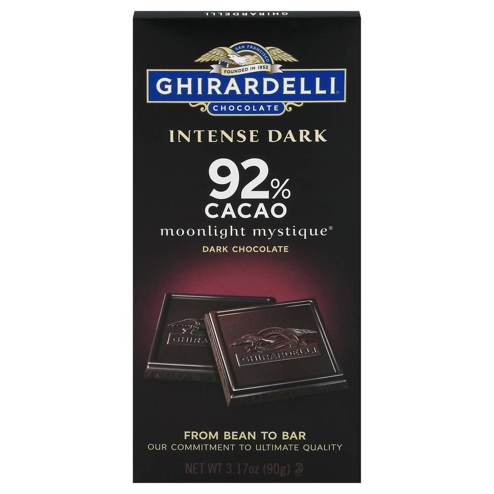 Ghirardelli 92% Cacao Intense Dark Chocolate (3.2 oz)