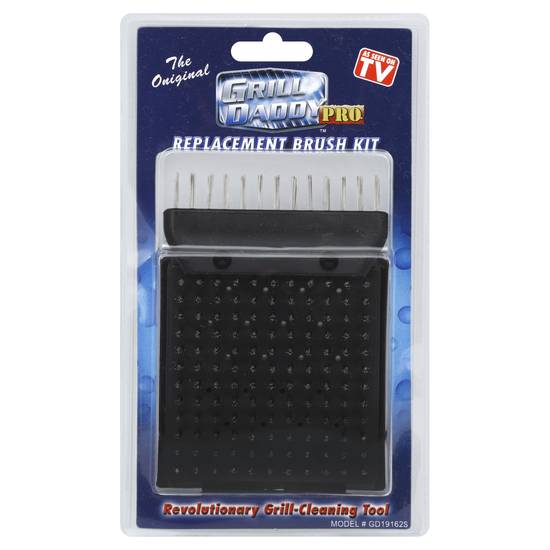 Grill Daddy Replacement Brush Kit, Pro