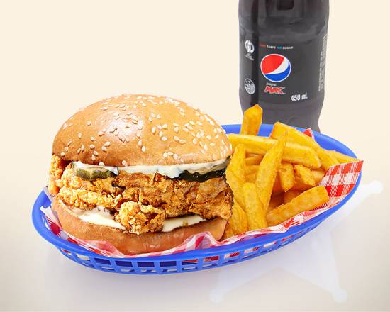 Classic Chicken Burger Meal