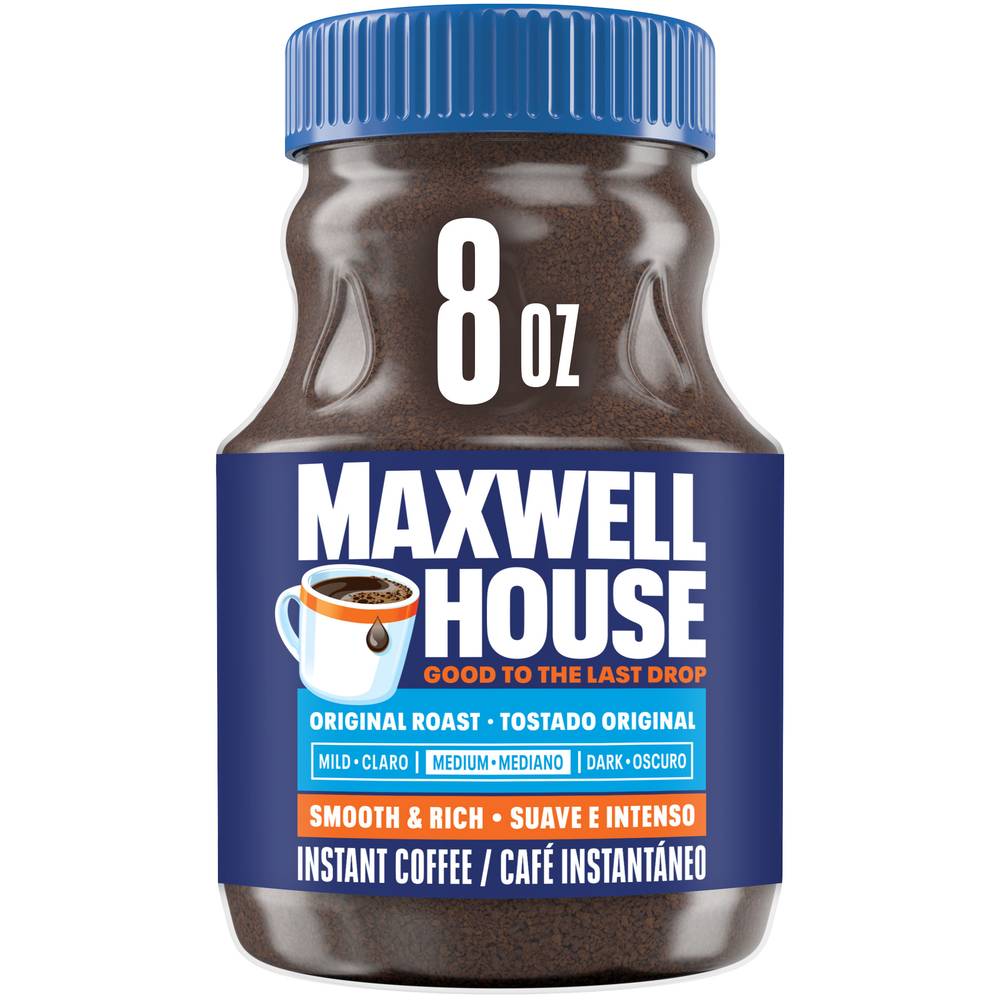 Maxwell House Original Roast Medium Instant Coffee (8 oz)