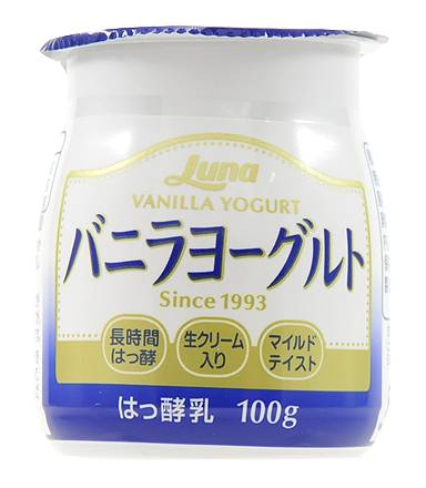 13_日本ルナ　バニラヨーグルト（100g）