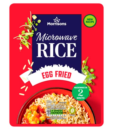 Morrisons Microwave Egg Fried Rice (250g)