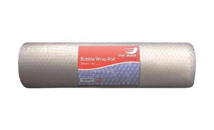 Bubble Wrap Clear 300mm X 3m (371945)
