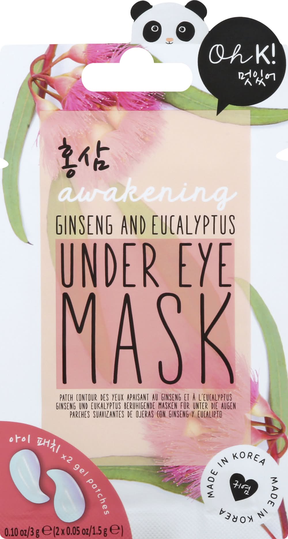 Oh K Awakening Ginseng and Eucalyptus Under Eye Mask (0.1 oz)