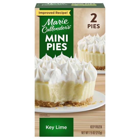 Marie Callender's Key Lime Mini Pies Frozen (2 ct)
