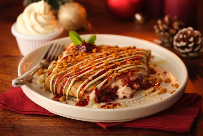 Spiced Cranberry and White Chocolate Hot Pocket