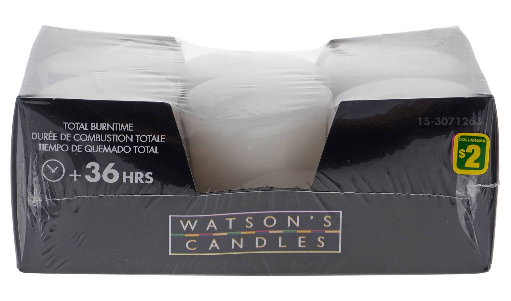 Watson's bougies votives blanches - watson's white votive candles (6 ct)