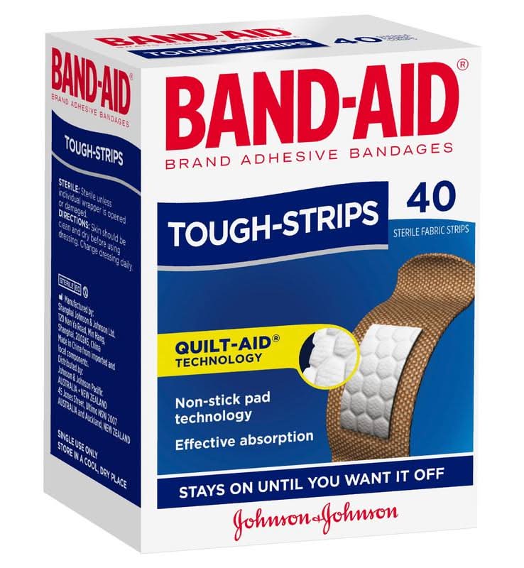 Band-Aid Tough Strips Regular 40pk