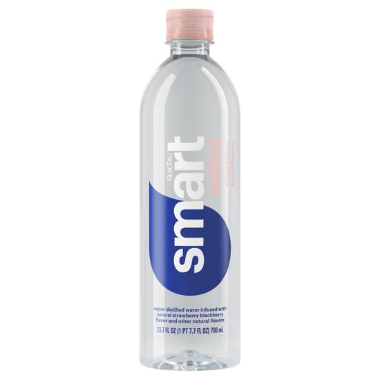 Smartwater Distilled Water (23.7 fl oz) (strawberry-blackberry)