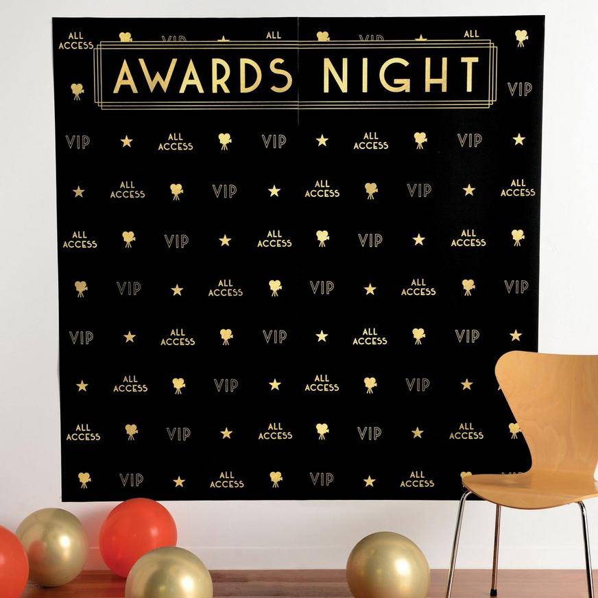 Awards Night Plastic Scene Setter, 5.4ft x 5.4ft