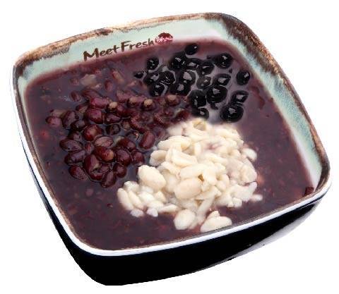 Hot Purple Rice Soup #A (Toppings can be added but not substituted and Fixed Sugar)