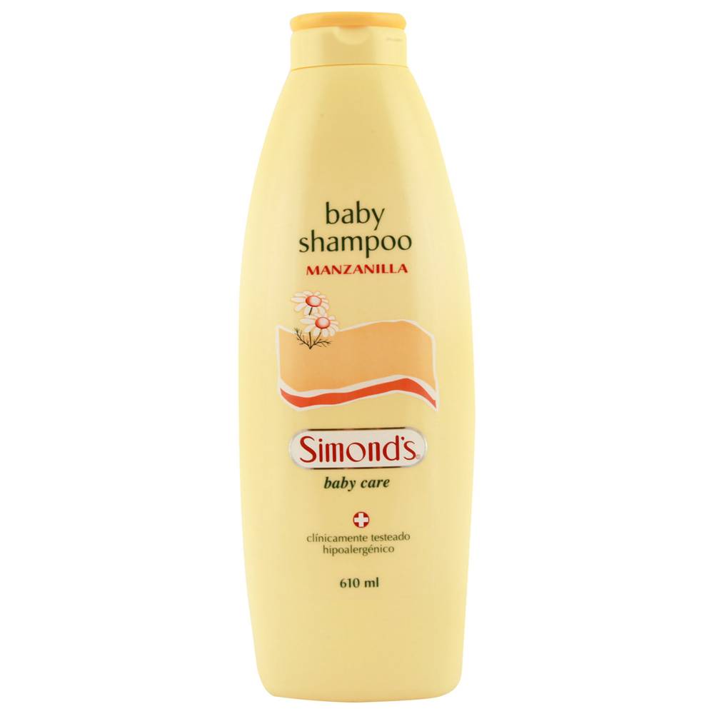 Simond's · Shampoo hipoalergénico para bebé manzanilla (610 ml)