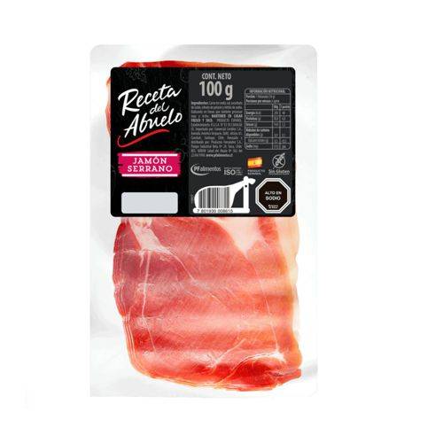 Receta del Abuelo · Jamón serrano (100 g)