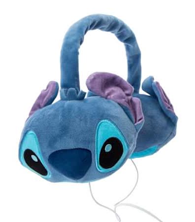 Disney Classics Stitch Plush Wired Headphones