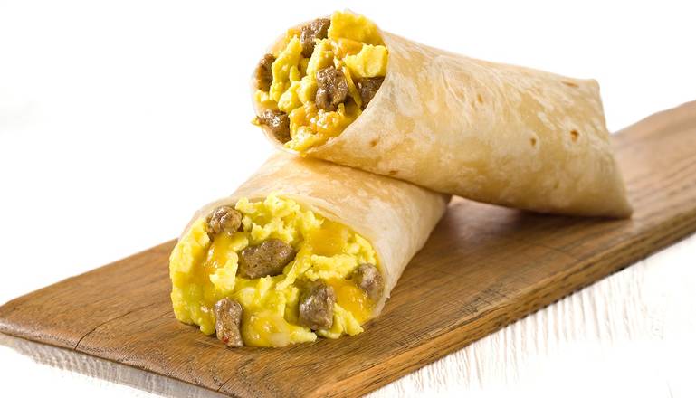 Sandwiches & Wraps|Sausage, Egg & Cheese Burrito