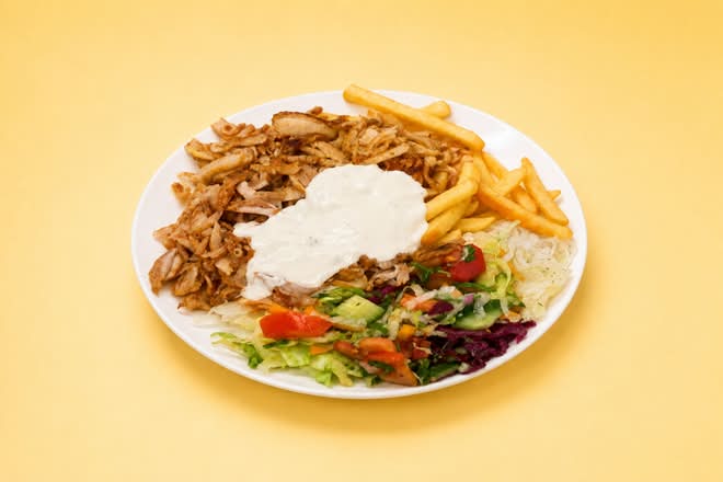 Assiette KEBAB'Z 🥙🍽️ + Frites 🍟