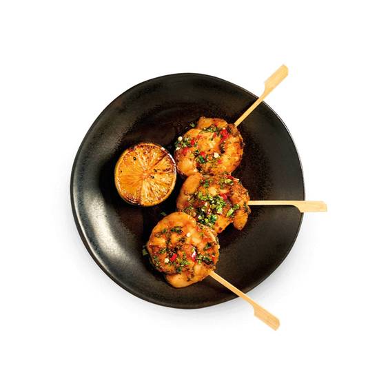 110. lollipop prawn kushiyaki