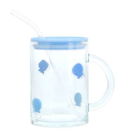 Sipper Mug 16oz Blue Shells