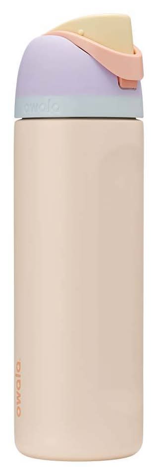 Owala Freesip Insulated Stainless Steel Water Bottle 24 oz, Sandy Shores