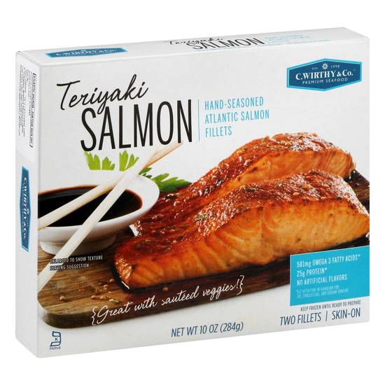 C. Wirthy & Co. Teriyaki Salmon Fillets ( 2 ct )
