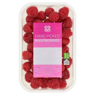 Co-op British Raspberries 150g