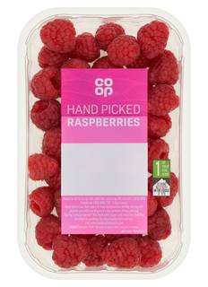 Co-op British Raspberries 150g