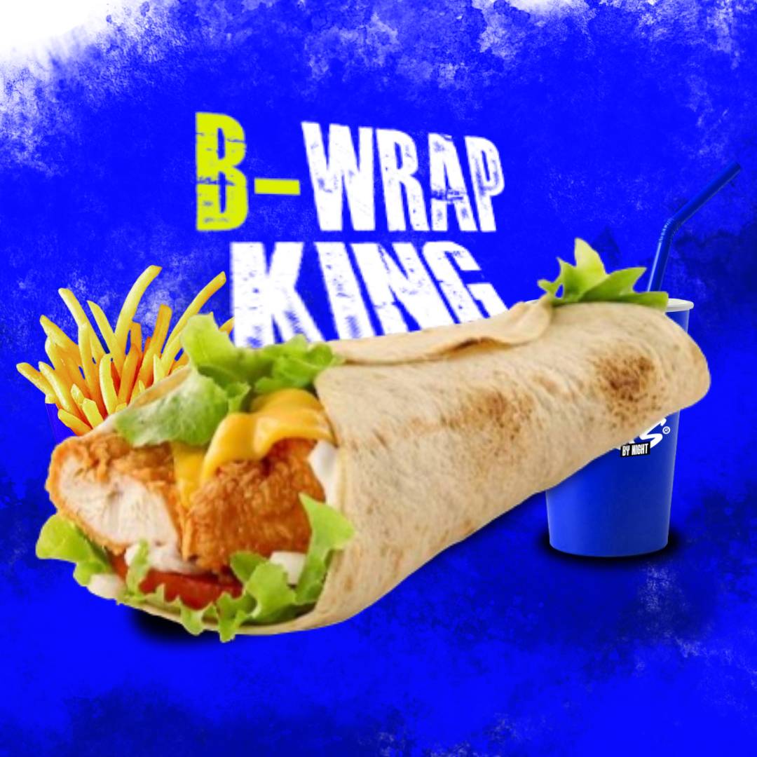 MENU B-WRAP KING