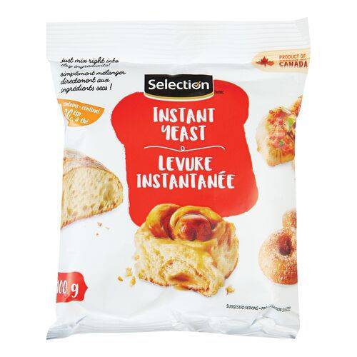 Selection levure instantanée (100 g) - instant yeast (100 g)