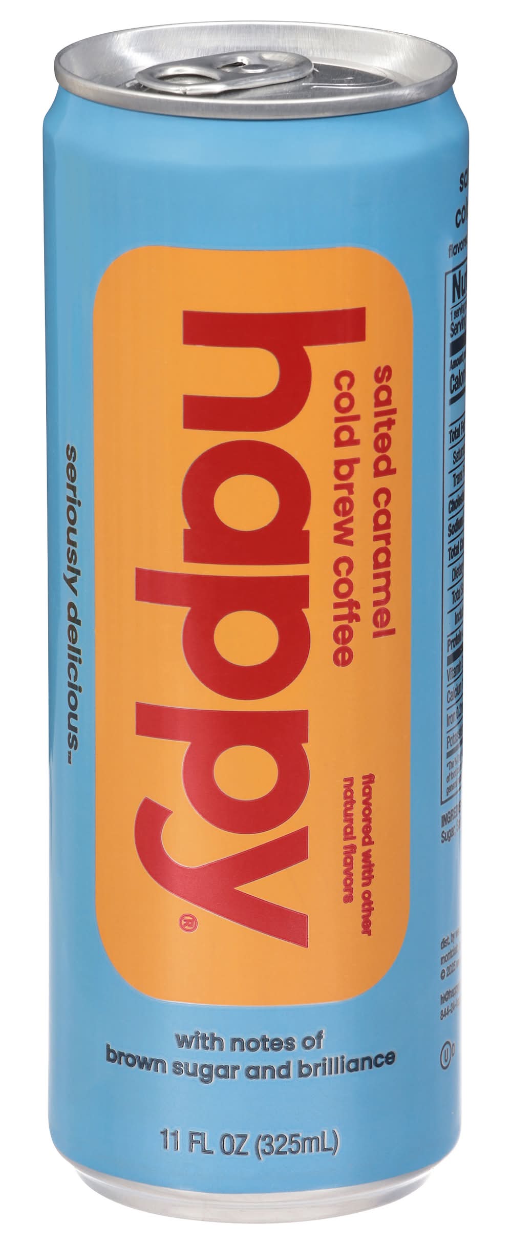 Happy Cold Brew Coffee Drink, Salted Caramel (11 fl oz)