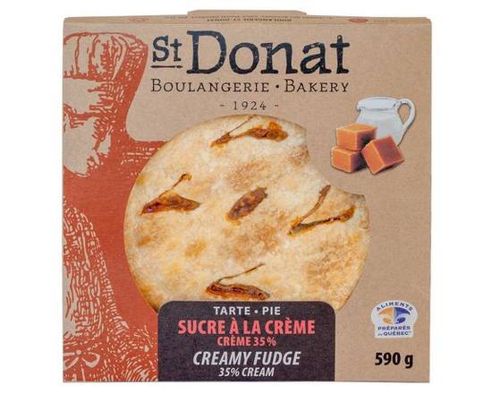 Boulangerie St-Donat · Tarte au sucre à la crème 35% - Traditional sugar cream pie (590 g)