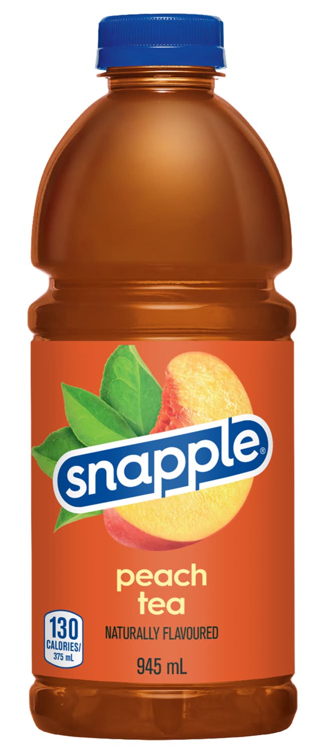 Snapple Naturally Flavoured Tea, Peach (945 ml)