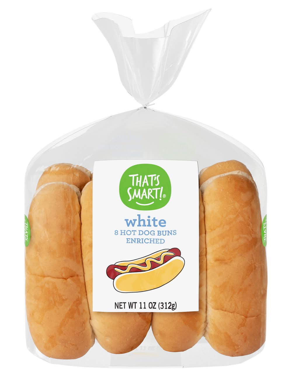 That's Smart! Hotdog Buns (11 oz, 8 ct)